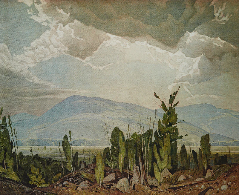 Alfred Joseph Casson, Picnic Island; Winter Sun; Sun After Rain, three colour serigraphs - view 7