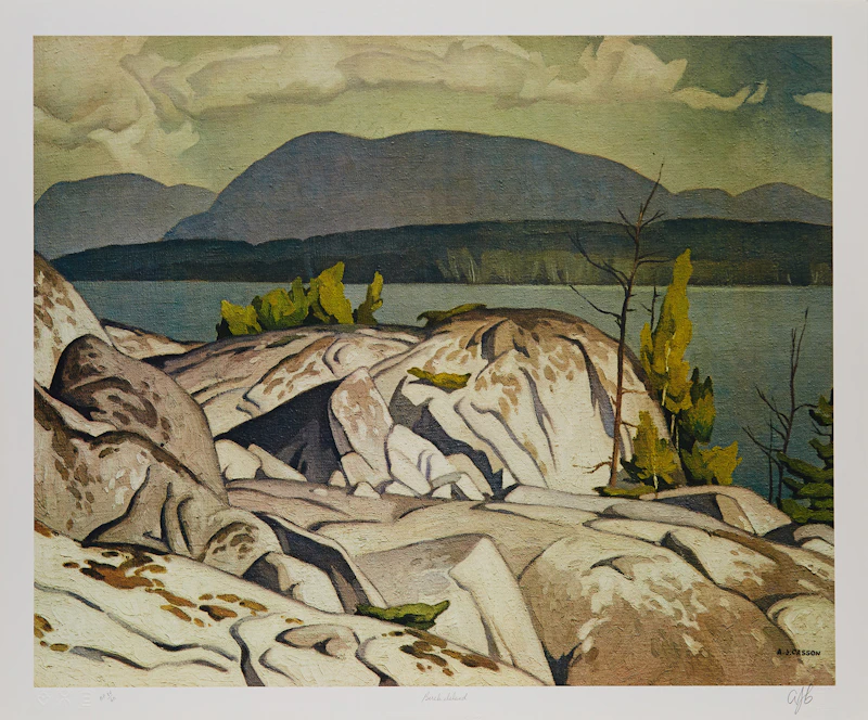 Alfred Joseph Casson, Autumn Afternoon; Birch Island; Haliburton, three colour serigraphs - view 5