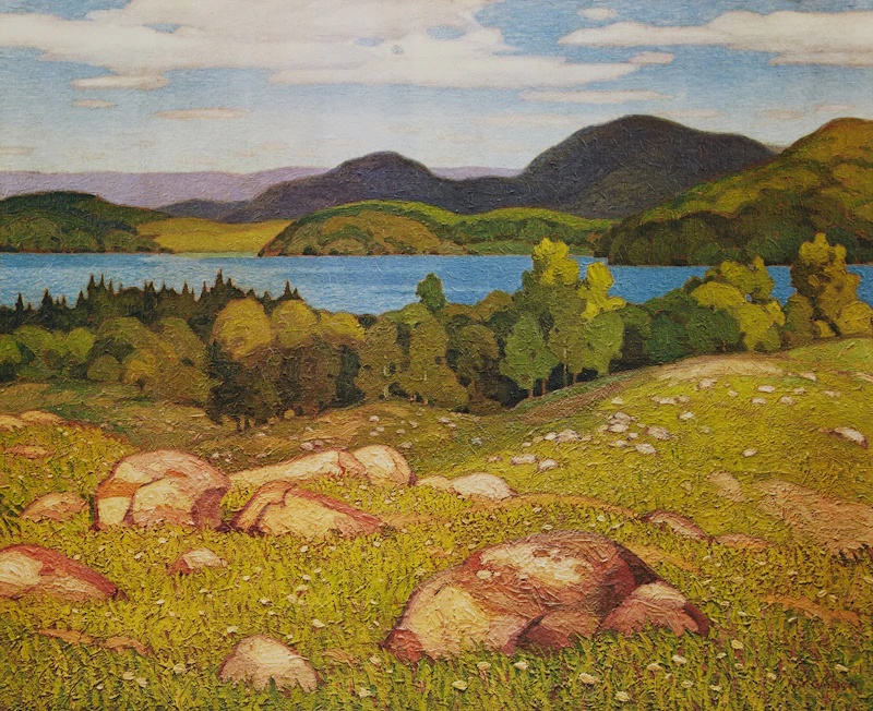 Alfred Joseph Casson, Autumn Afternoon; Birch Island; Haliburton, three colour serigraphs - view 7