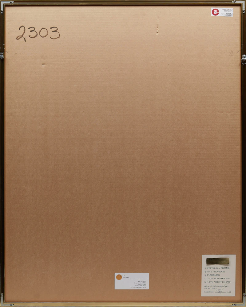 Erik Gamble, Doppler Key, colour serigraph, 1983 - view 3