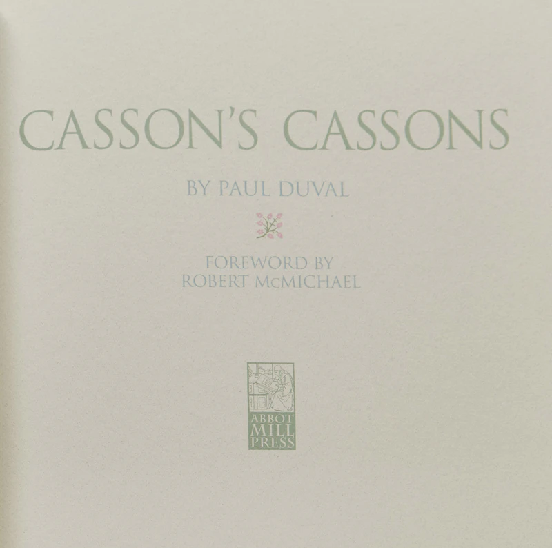 Paul Duval and Alfred Joseph Casson, Casson’s Cassons, leather bound book - view 3