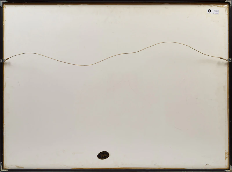 Doug Stone, Untitled Abstract, mixed media on paper, 1989 - view 3