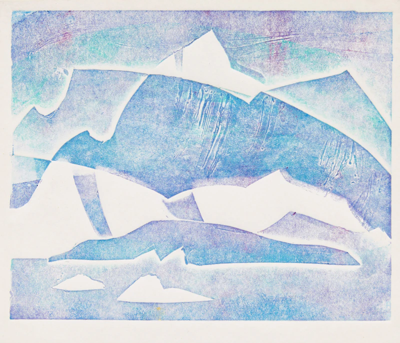 Doris Jean McCarthy, Arctic #2; Arctic Landscape; Fool’s Paradise