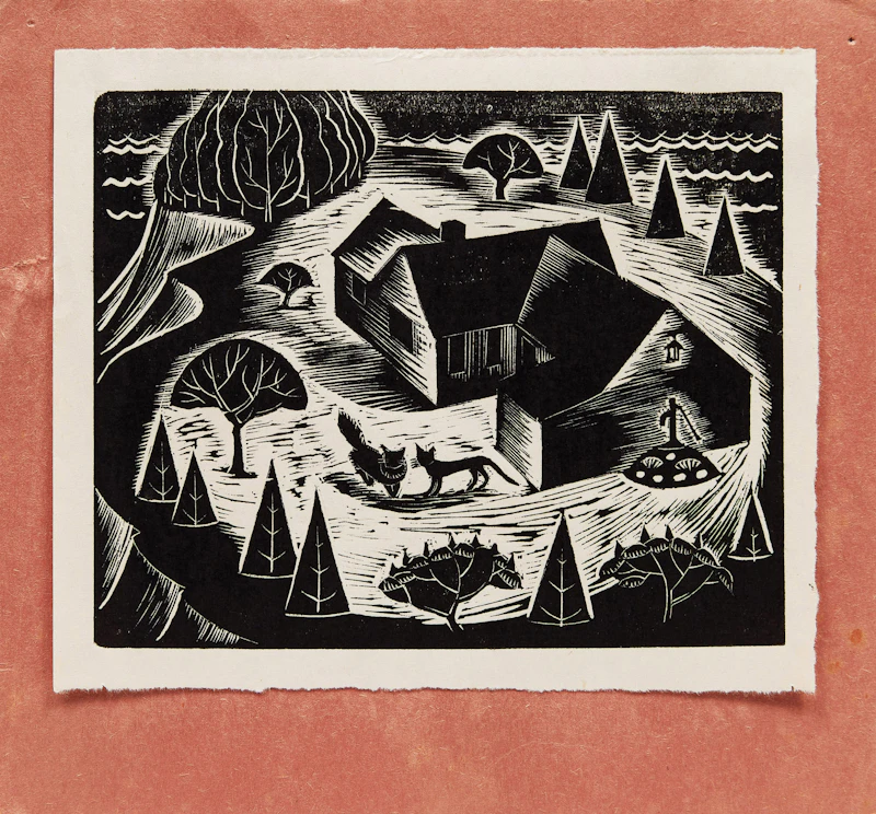 Doris Jean McCarthy, Iceberg #4; Fool’s Paradise; Holy Family Scene, three prints - view 7