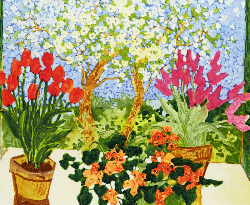 Fleurs de mai by Claude A. Simard