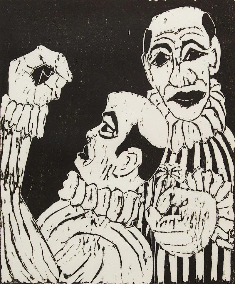 John Harold Thomas Snow, Two Clowns