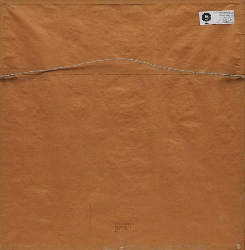 Andrea Bolley, Veduta Series # 155, mixed media collage, 1991 - view 3