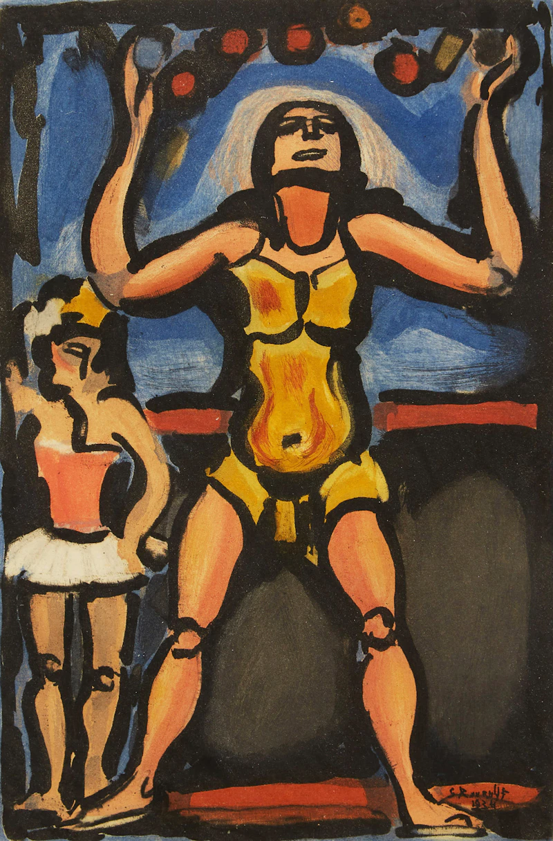 Jongleur by Georges Rouault