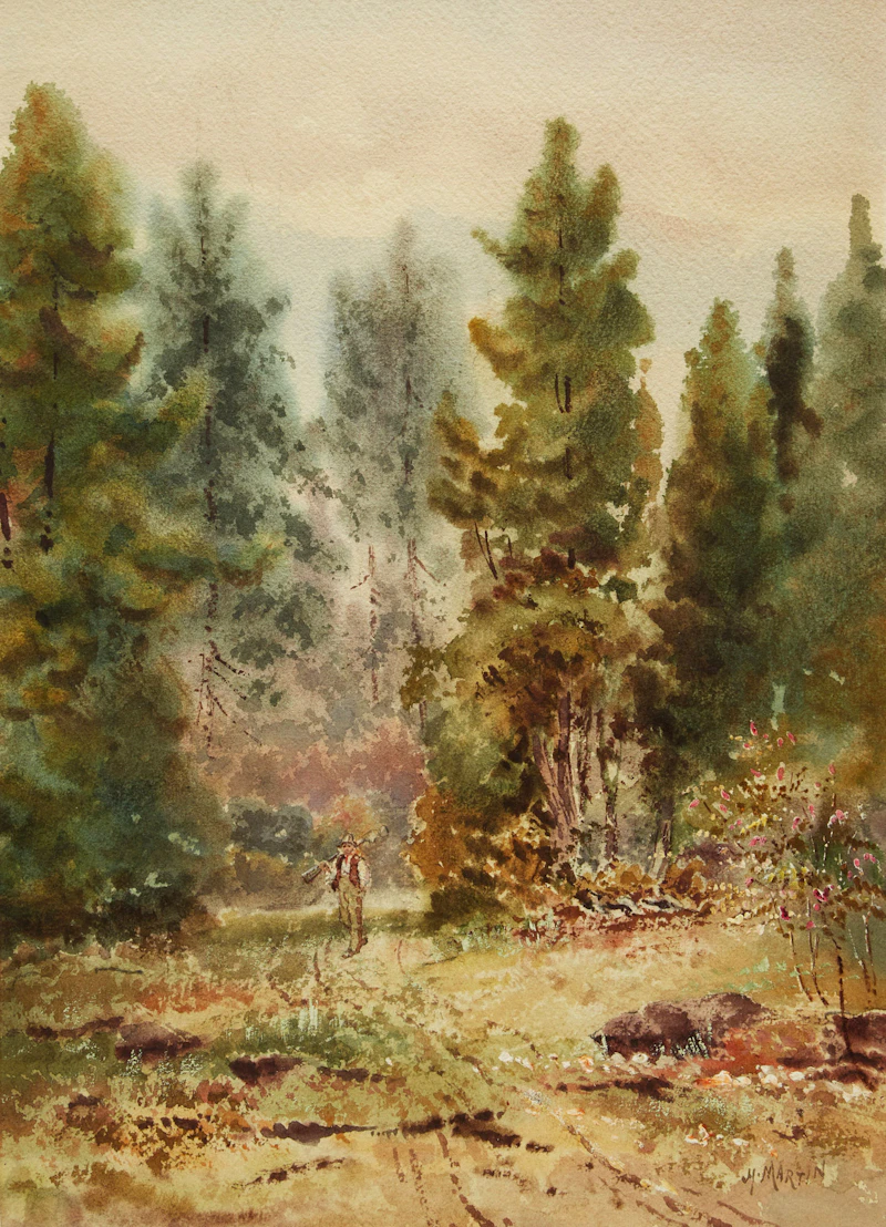 Thomas Mower Martin, A Stroll Through the Woods