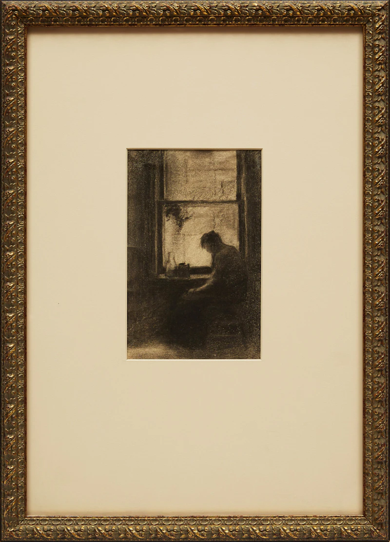 Marion Long, The End of the Day, charcoal - view 2