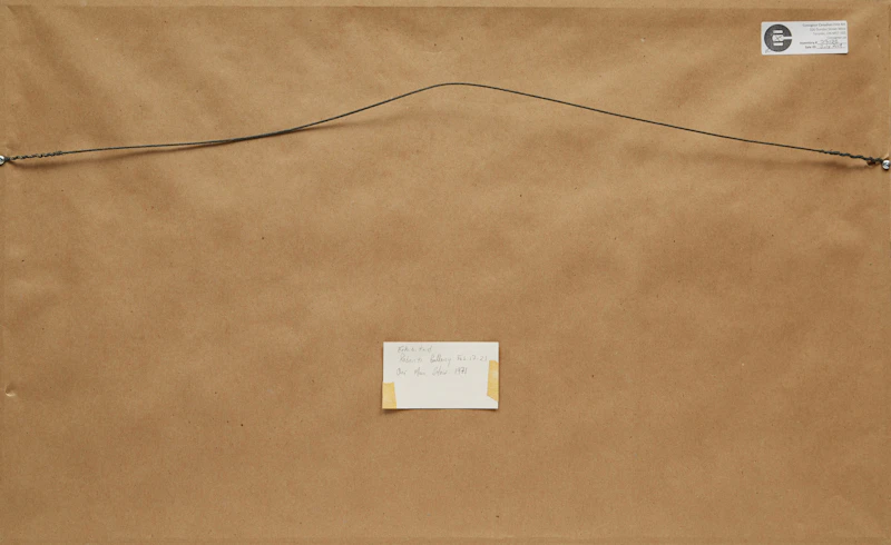 Carl Fellman Schaefer, Survival, ink drawing, 1966 - view 3