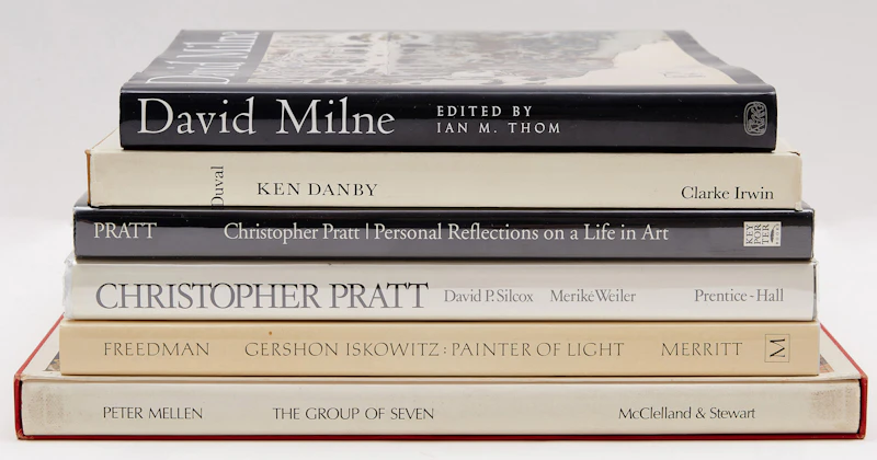 Selection of 6 Books on Canadian Art by Books and Reference
