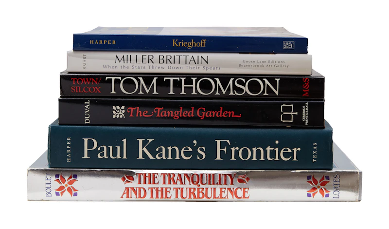 Selection of Books on Historical Canadian Art by Books and Reference