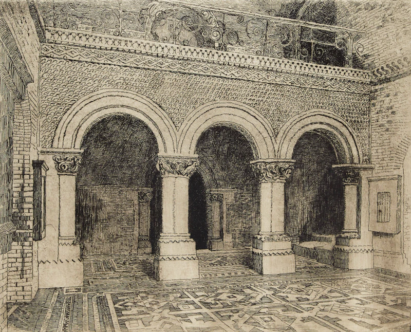 Owen Staples, Rotunda, University College, Toronto
