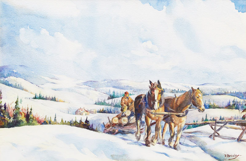 Logging by Peggy Brisby