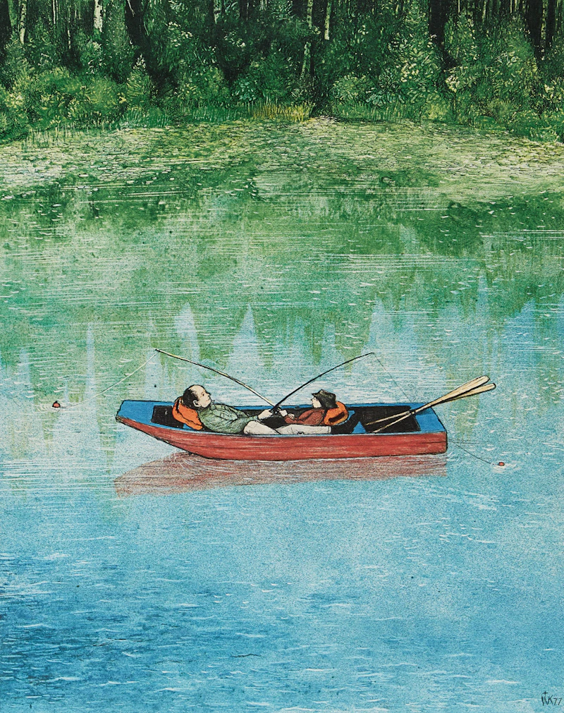 William Kurelek, Fishing