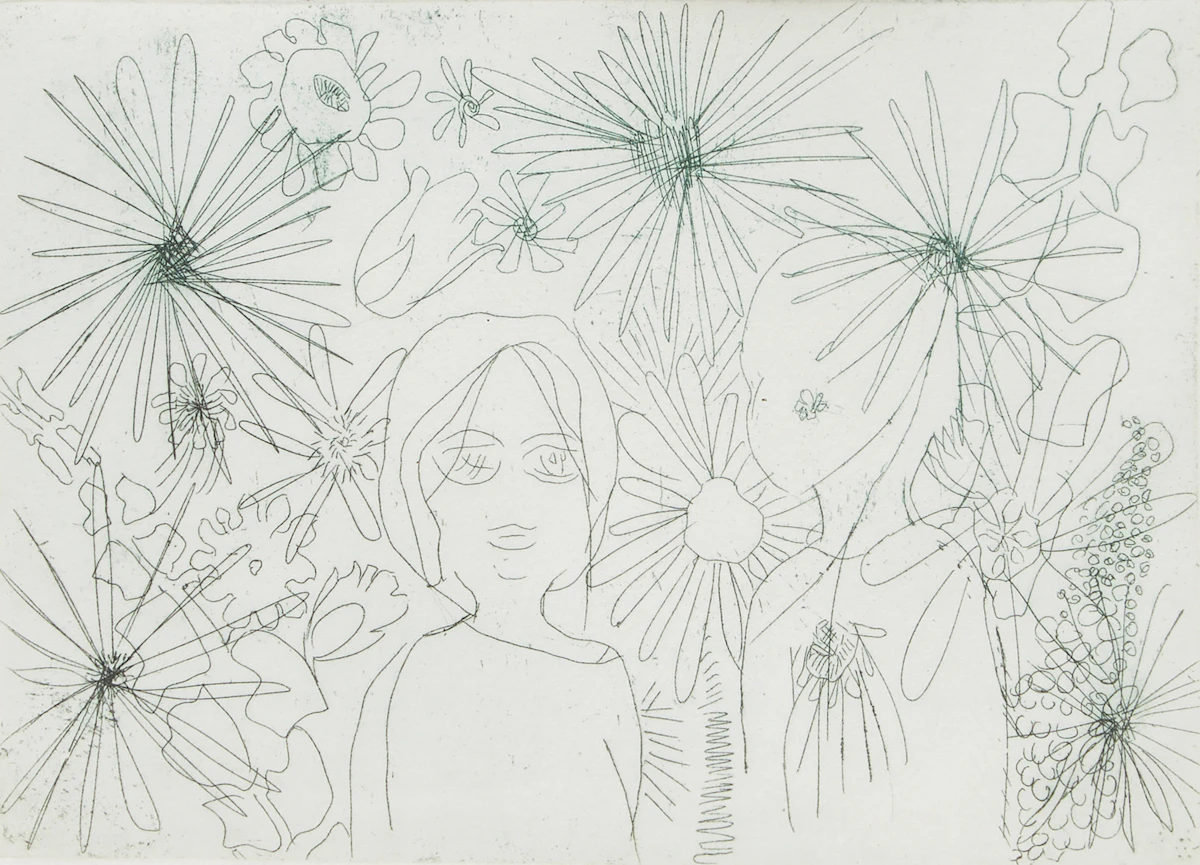 Candice Jarmaise, Jardin, aquatint