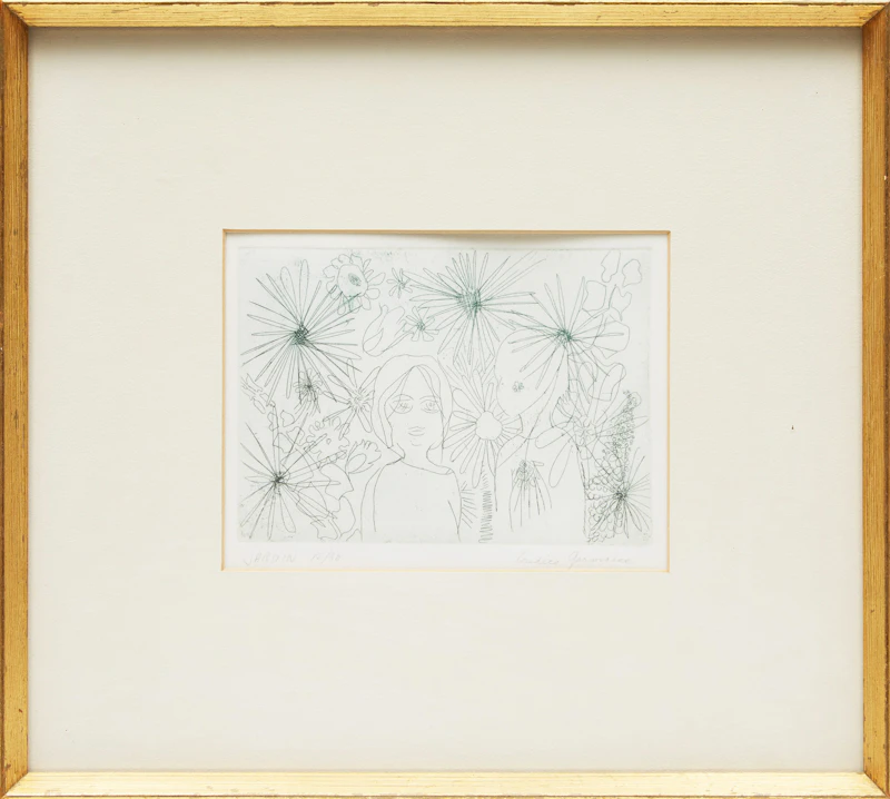 Candice Jarmaise, Jardin, aquatint - view 2