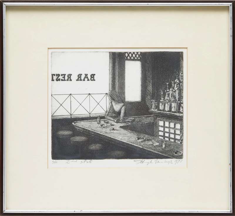 Hugh Seaforth Mackenzie, 2nd State, etching, 1975 - view 2