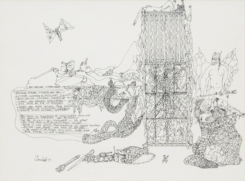 Untitled (An Absurd Statement) by Joe Rosenblatt