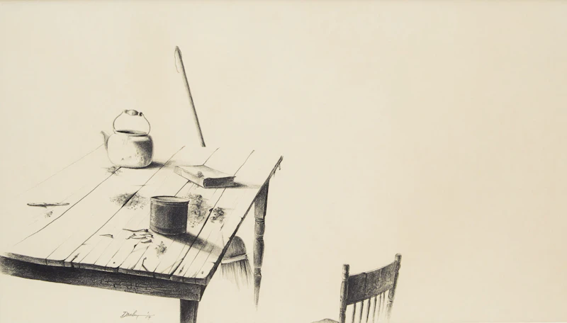 Kitchen Table by Kenneth Danby