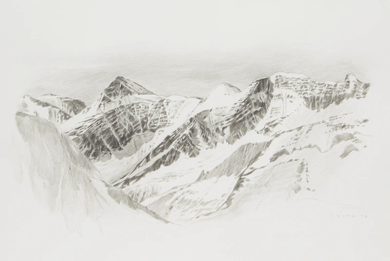 Mountain Range by Gordon Appelbe Smith