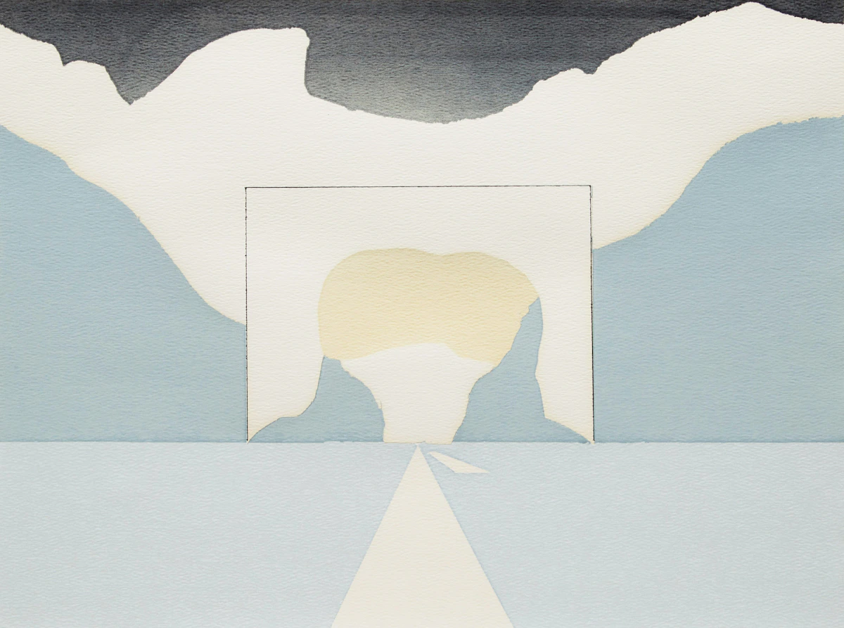 Toni Onley, Take Off, colour serigraph