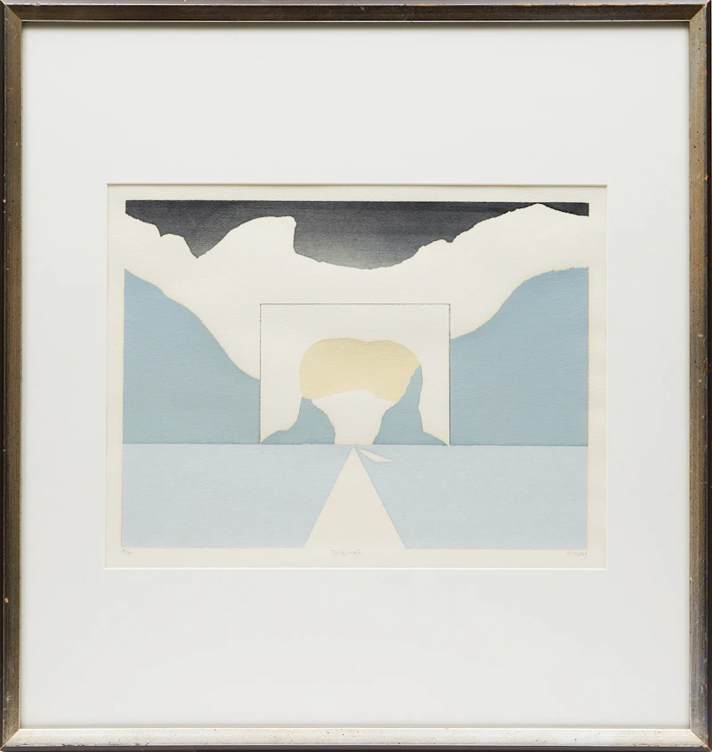 Toni Onley, Take Off, colour serigraph - view 2