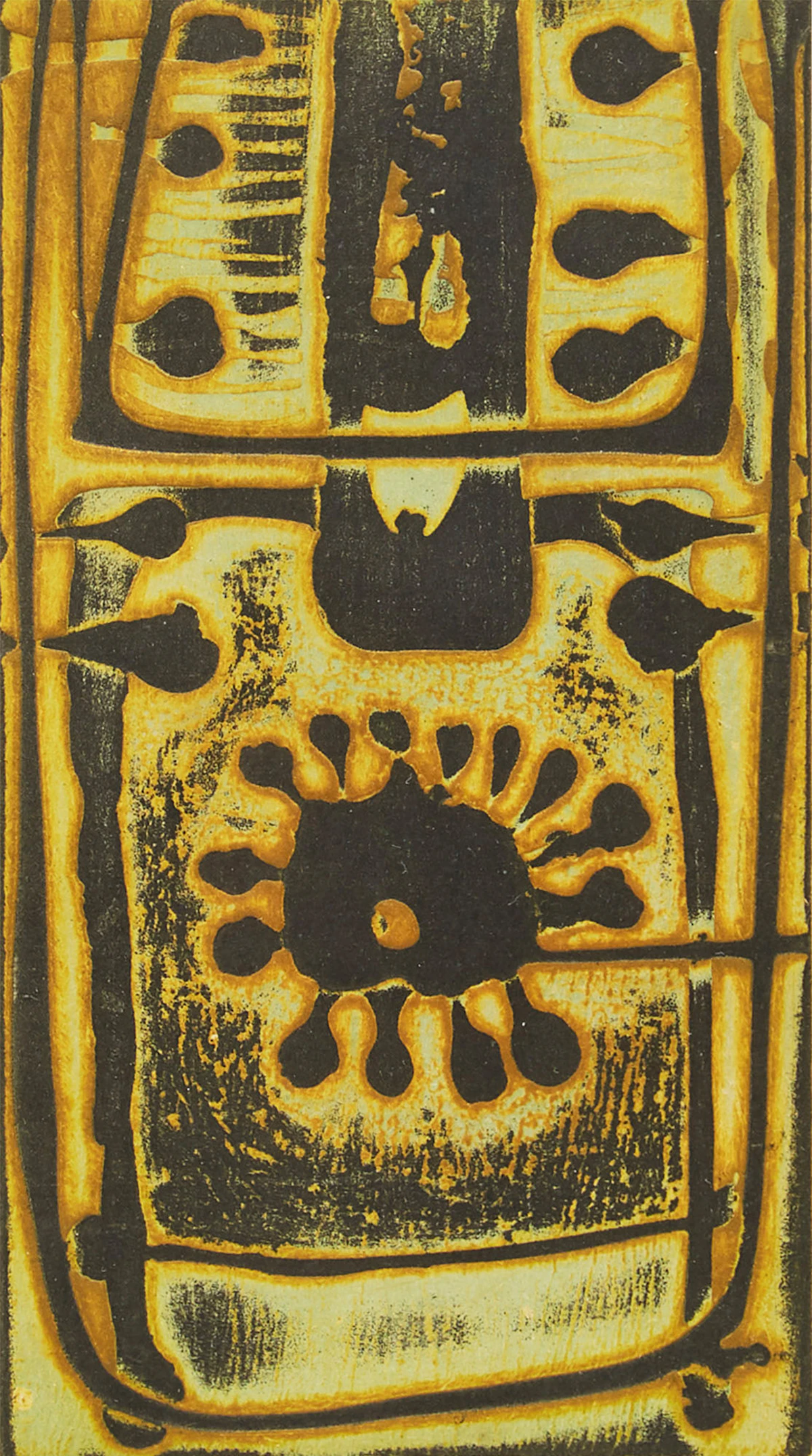 Tib Beament, Fleur, colour etching