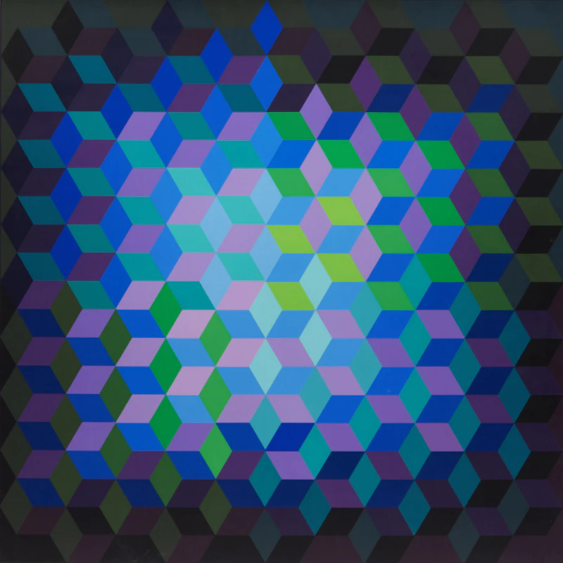 Victor Vasarely, Hexagon no. 1