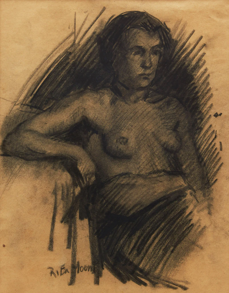 Une femme nue by Rita Mount
