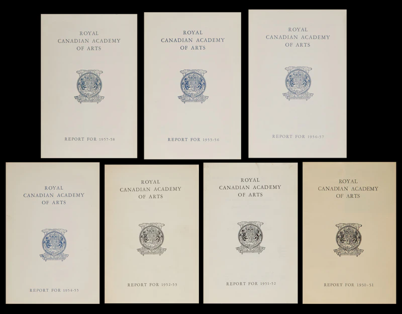 Royal Canadian Academy of Arts Reports by Books and Reference