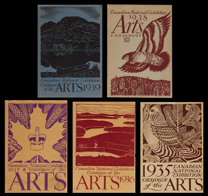Canadian National Exhibition Catalogue of the Arts by Books and Reference