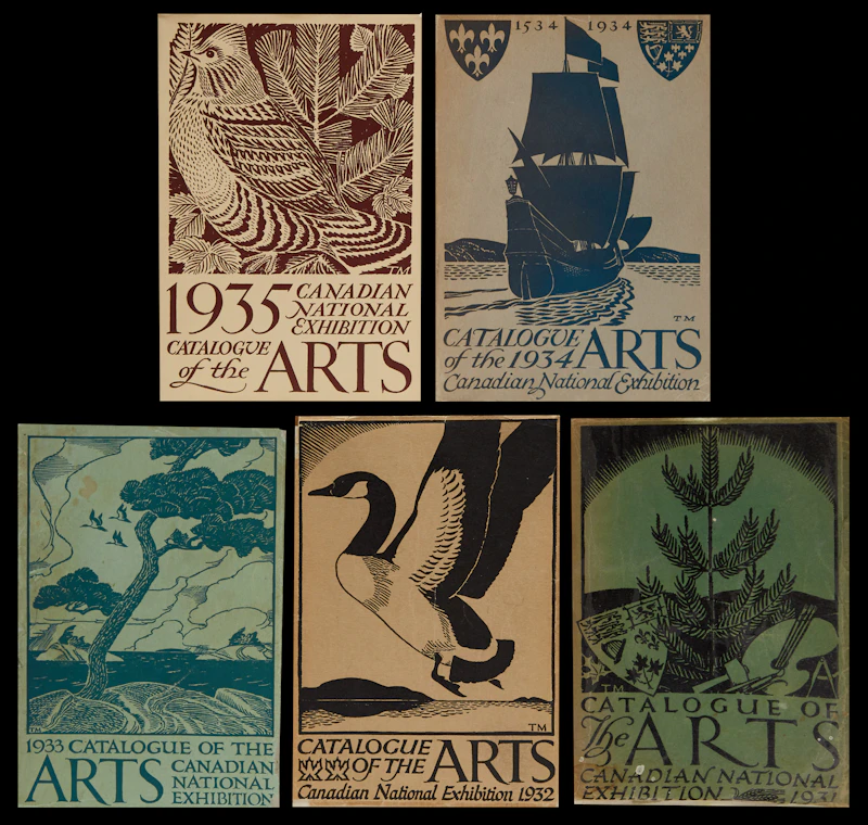 Canadian National Exhibition Catalogue of the Arts by Books and Reference