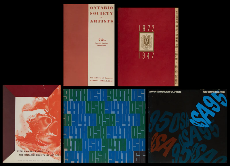 Ontario Society of Artists Annual Exhibition catalogues by Books and Reference
