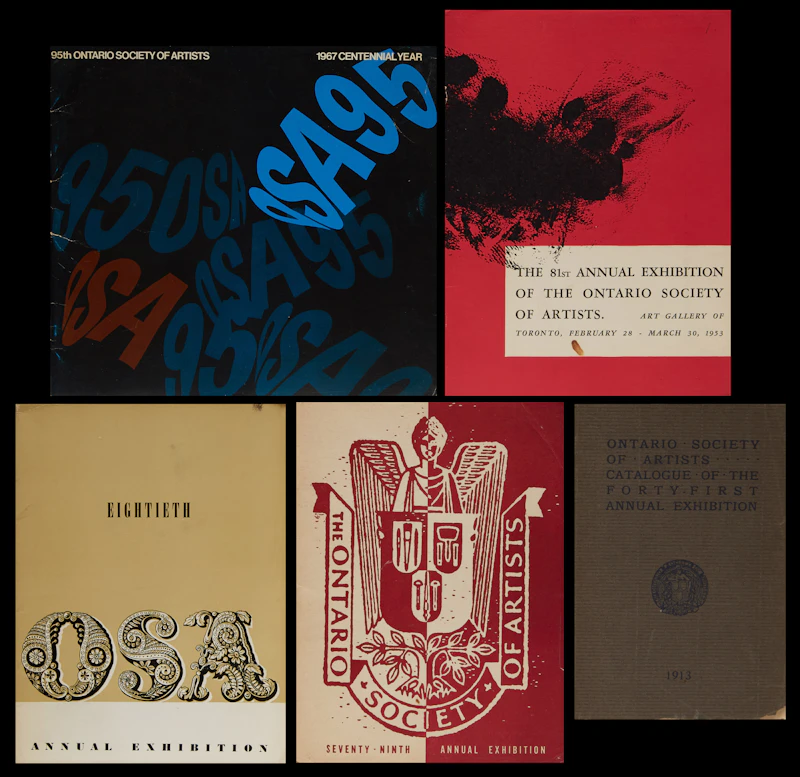 Ontario Society of Artists Annual Exhibition catalogues by Books and Reference