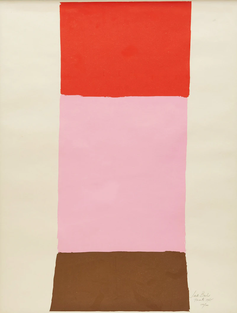 Jack Hamilton Bush, Orange, Pink, Brown