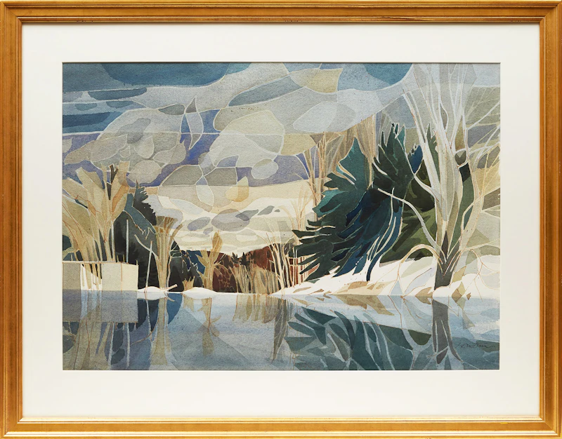 Donald Mackay Houstoun, Untitled Landscape, watercolour - view 2