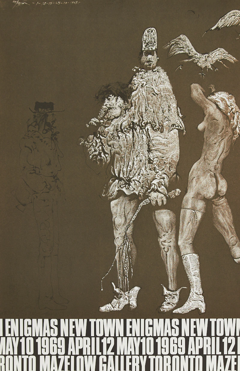 New Town: Enigmas; Florence Vale: Recent Drawings & Collage by Harold Barling Town