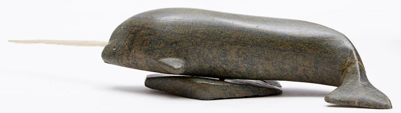 Narwhal by Unidentified Inuit Artist