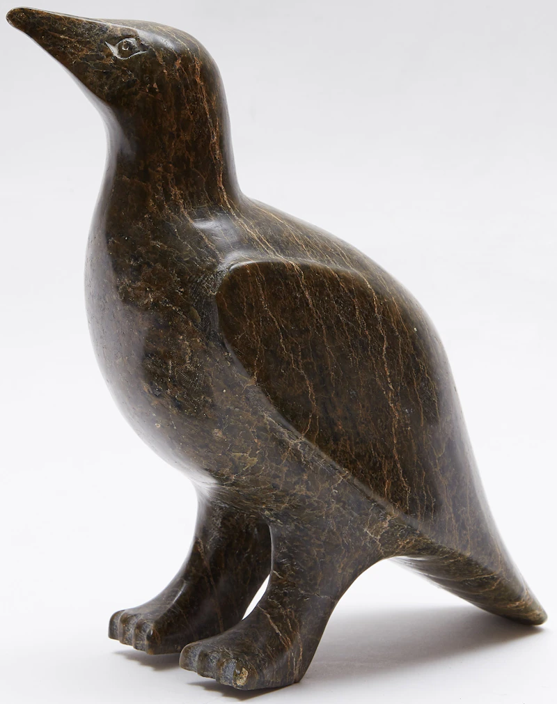 Etidlui Petaulassie, Cormorant, stone - view 2