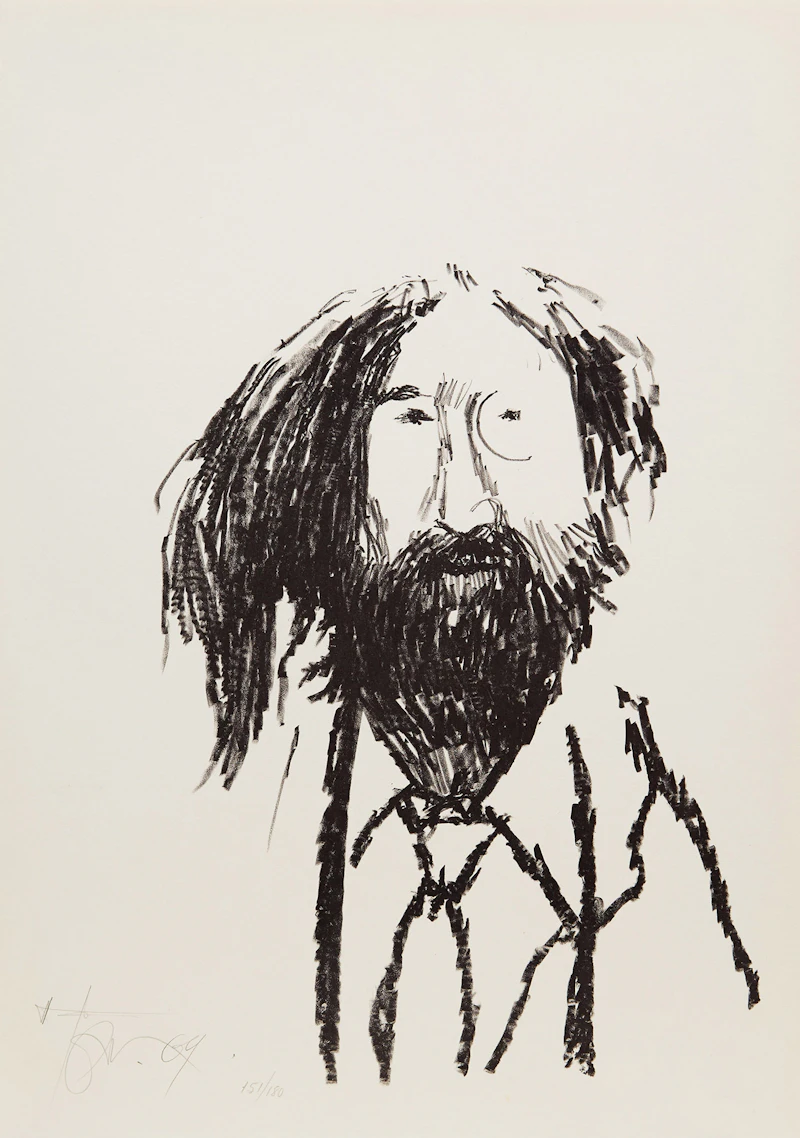 John Lennon; Yoko Ono by Harold Barling Town