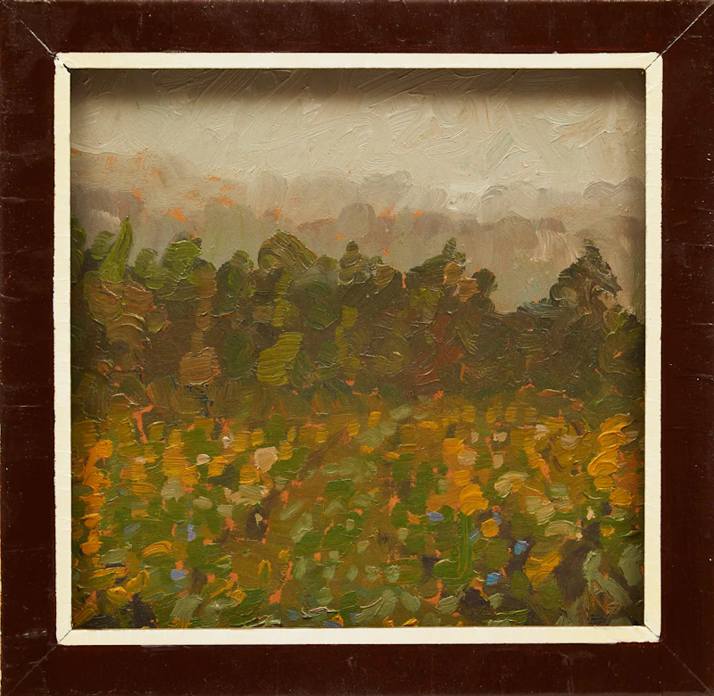 Norman R. Brown, Overcast Morning, oil on board, 2004 - view 2