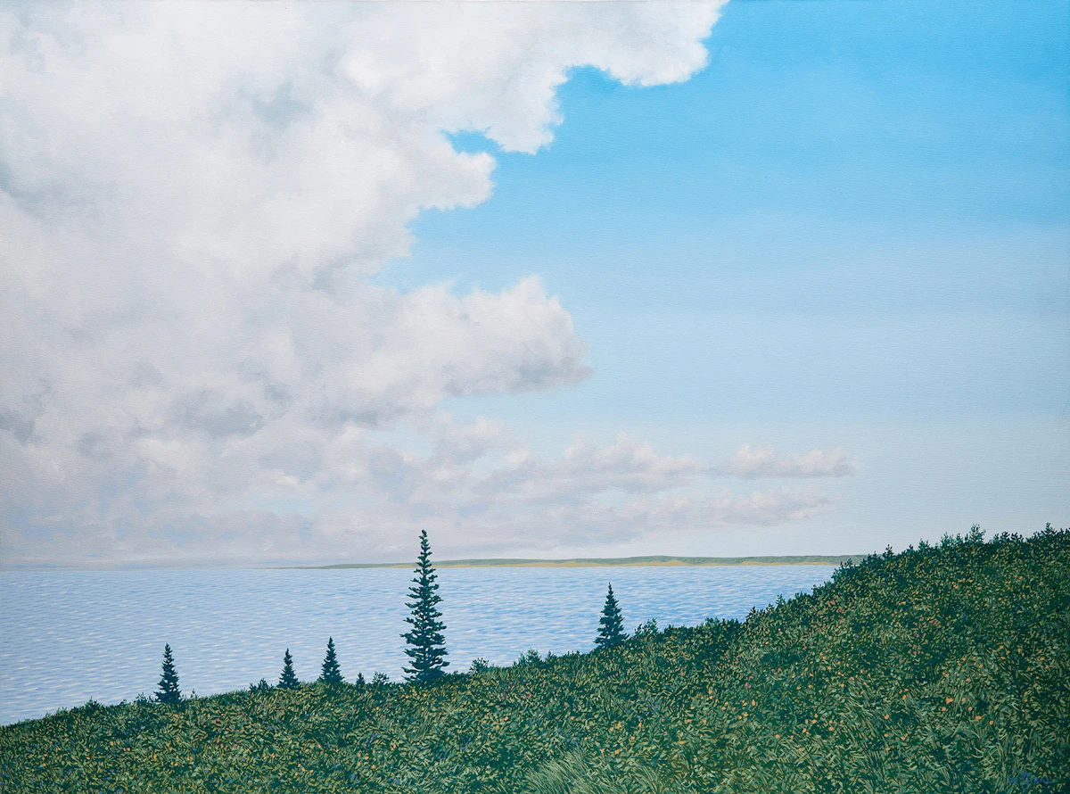 Philip Sybal, Close to the Edge, oil on canvas, 1998