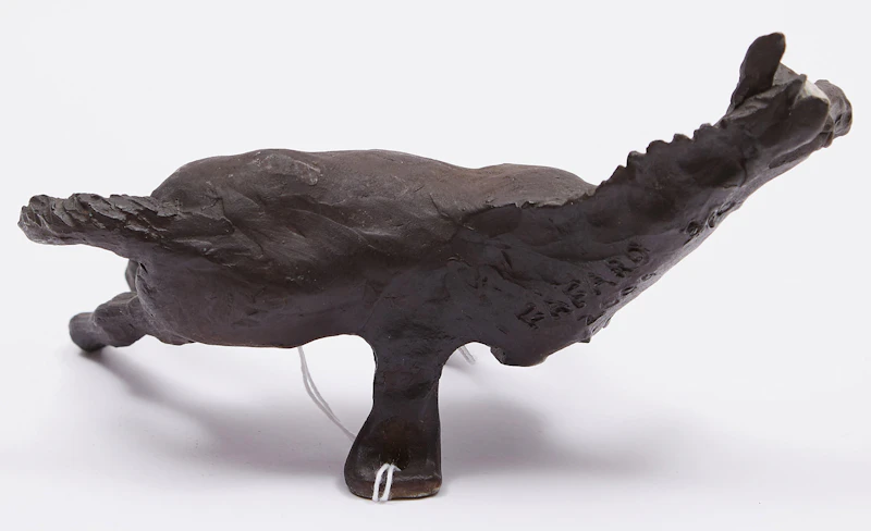 Joe Fafard, M Jaw , patinated bronze with wall mount, 2009 - view 4