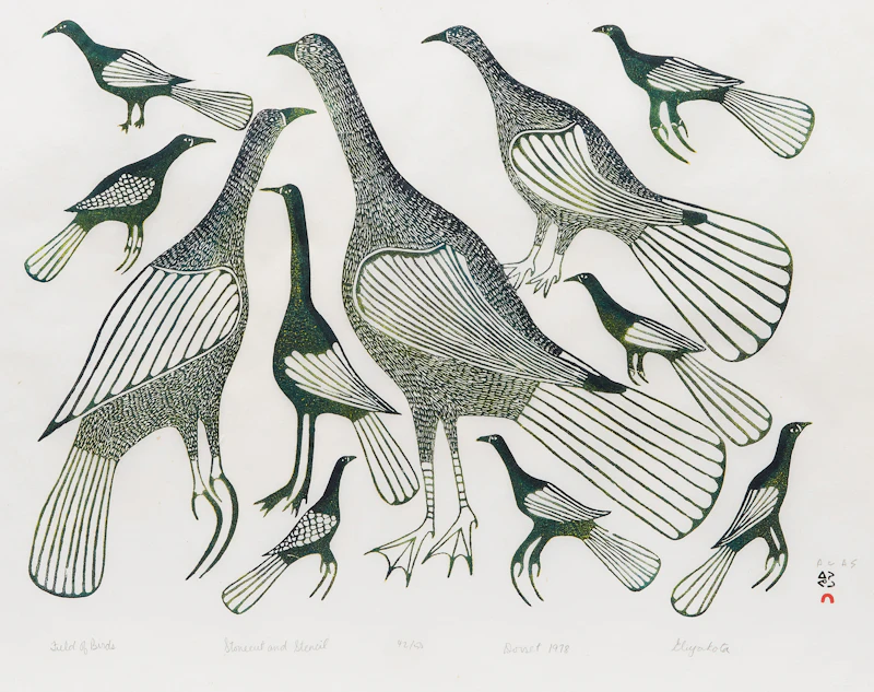 Field of Birds by Eliyakota Samualie