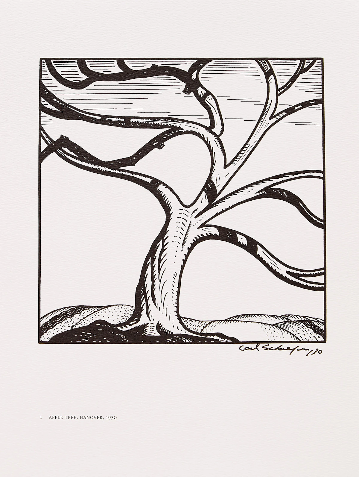 Carl Fellman Schaefer, 18 Hanover Drawings, 1924-1930, no-medium