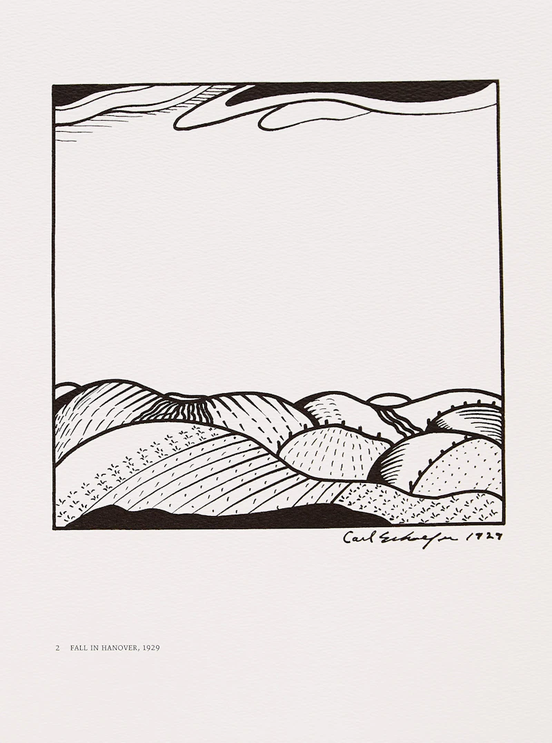 Carl Fellman Schaefer, 18 Hanover Drawings, 1924-1930, no-medium - view 2