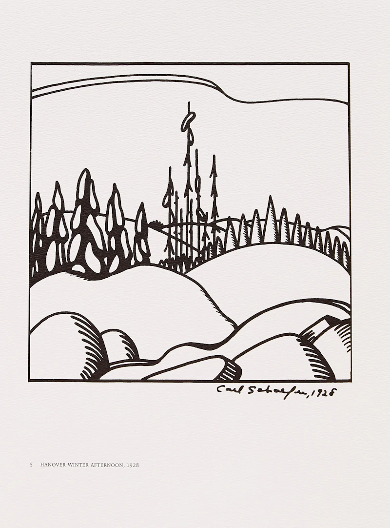 Carl Fellman Schaefer, 18 Hanover Drawings, 1924-1930, no-medium - view 5