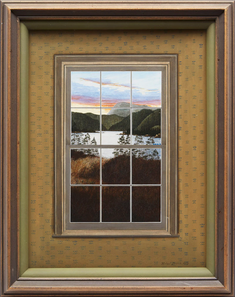 Michael French, Tankettles (Sunset & Window), acrylic, 1976 - view 2